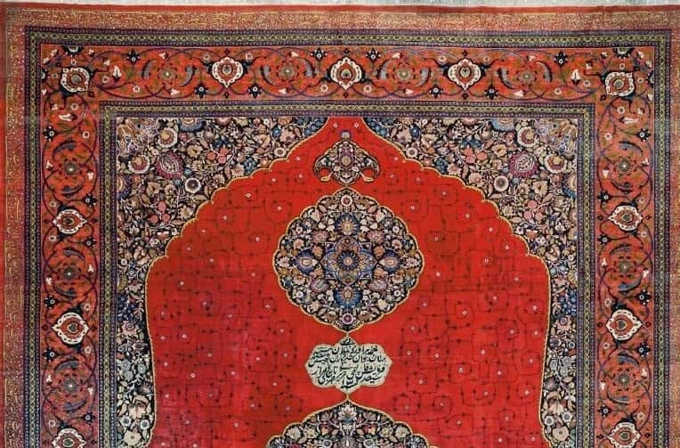فرش های زربافت ایرانی